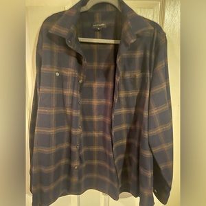Men’s flannel shirt - size XL